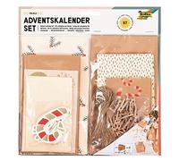 folia Falala 9383 9383 Kit de bricolage pour créer un calendrier de l'Avent personnalisé avec des sacs cadeaux élégants Multicolore