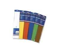 Folia Fein Papier crépon 32 g/m², feuchtfärbend, 50 x 250 cm, 10 couches pour bricolage