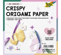 folia Feuilles à plier Crispy Origami Paper point & cristal 50 feuilles