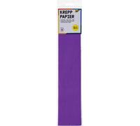 folia feuilles de papier crêpé (L)500 mm x (L)2,5 m violet foncé 10 feuilles