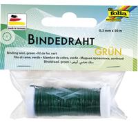 folia Fil à relier 0,3 mm x 50 m vert en fer