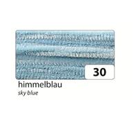 folia Fil chenille (cure-pipe) bleu ciel 10 pièces