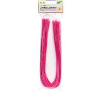 Folia Fil Métallique Chenille (Cure-Pipe), Rose Vif