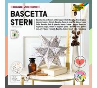 Folia FOLIA 406/1515 pliable bltter Bascetta étoile, weiá/imprimé