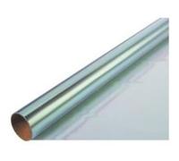 Folia folia film plastique irisé, (l)700 mm x (l)2 m, transparent noir G