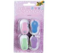 Set de 4 mini-perforatrices motifs ALL YEAR folia multicolore TU