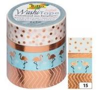 Folia folia rubans autocollants déco washi-tape hotfoil or noir G