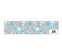 Folia folia rubans autocollants déco washi-tape, vrille de fleurs noir G