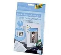 folia Kit cadre photo à réaliser soi-même, en carton, blanc G