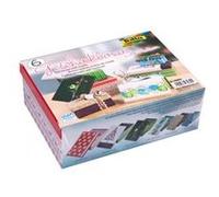 folia Kit de boîtes-cadeau 'Noel', imprimé, kit de 6