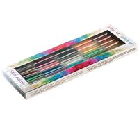 folia Kit de poudre à paillettes 30 boîtes de 3 g de couleurs assorties
