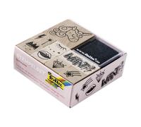 Folia Kit De Tampons "Unicorn", En Bois, 12 Pièces