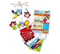 FOLIA Kit Mobile à Faire Soi-Même Hiboux