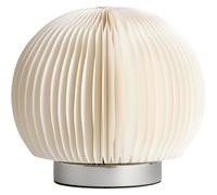 Folia Lampe de Table Blanche/Chrome