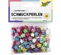 Folia 1261 Lot de 120 Perles de Bijoux en Relief de Couleur