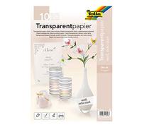 Papier transparent - FOLIA - A4 - 10 feuilles - Blanc - Imprimantes jet d'encre et laser