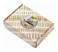 folia 22995-Agrafes Jumbo Basic, 500g d'agrafes de Bricolage en Bois en 6 Couleurs, env. 400 pièces, Multicolor, 2,5-5 cm