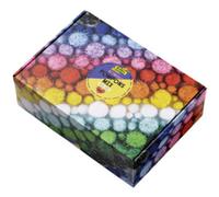 FOLIA Mélange de pompons GLITTER Jumbobox, 300 g, assorti