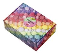 FOLIA Mélange de pompons PASTEL Jumbobox, 300 g, assorti