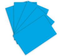 Folia Pack 50 Papier Couleur A3 130g Bleu Pacifique