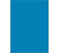 folia papier argile DIN A3 130 g/qm bleu moyen 50 feuilles