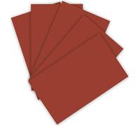 folia papier argile DIN A3 130 g/qm rouge-brun 50 feuilles