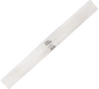 folia papier crêpé (l)500 mm x (L)2,5 m blanc
