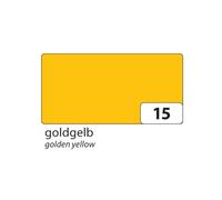 folia Papier toner (l)500 x (h)700 mm 130 g/qm jaune d'or 10 feuilles
