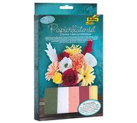 Folia - papierblütenset pour min. 11 fleurs de crêpe (tissu) Floristería