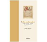Folia Philologica - Histoire Des Revues De Philologie