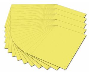 Folia Photo Card 300 g/m², DIN A4, Black 50 Bogen Black,Yellow