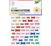 folia Pierres décoratives BOWS BASIC autocollantes 52 pièces sur 1 feuille