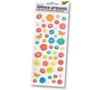 FOLIA Planche de Stickers Epoxy Fleurs G