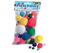 Folia Pompons Ass Bls 30x