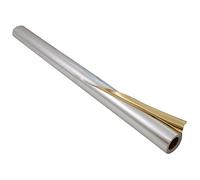 Folia R 16 Feuille d'aluminium laminée double face Doré 50 cm x 10 m