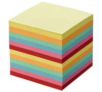 Folia Recharge Bloc Cube 90 X 90 Mm 700 Feuilles Non Collées Couleur