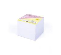 Folia Recharge de 9 x 9 cm - Environ 700 feuilles blanches pour boîte à notes