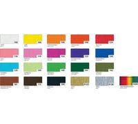 folia Rouleau de papier crêpé 32 g/qm Couleur : bleu glacé 500 mm x 2,5 m