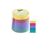 Folia – Ruban adhésif décoratif Washi-tape Unipastel – Kit de 5 – Noir