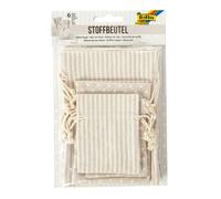 Folia Sachet en Tissu avec Impression de Motif, 3 Tailles Noir
