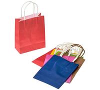 folia Sachets en papier kraft 120 x 55 x 150 mm assortis 10 pièces