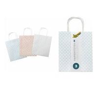 folia Sacs en papier BASIC, papier kraft, 120 x 55 x 150 mm