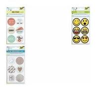folia Sticker rond 'Emojis' G