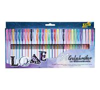 folia Stylo gel MEGA SELECTION, assorti, étui de 30