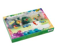Folia - 45007 - Lot de 7 tubes de peinture vitrail Window Color Funny ANTIK