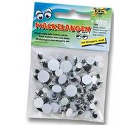 Folia Yeux Mobiles Avec Cils Blanc
