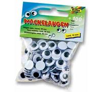 Folia Yeux Mobiles Rond 12 Mm