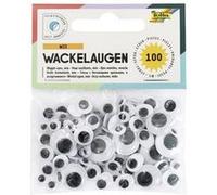 Folia ? Yeux Autocollant, 100 Pièces, En 6 Différentes Tailles - 7519