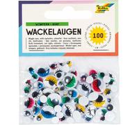folia Yeux vacillants avec cils non autocollants 100 pièces