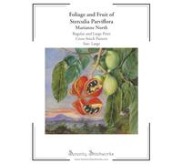 Foliage and Fruit of Sterculia Parviflora Cross Stitch Pattern - Marianne North - Large Size Edition: Regular and Large Print Cross Stitch Pattern